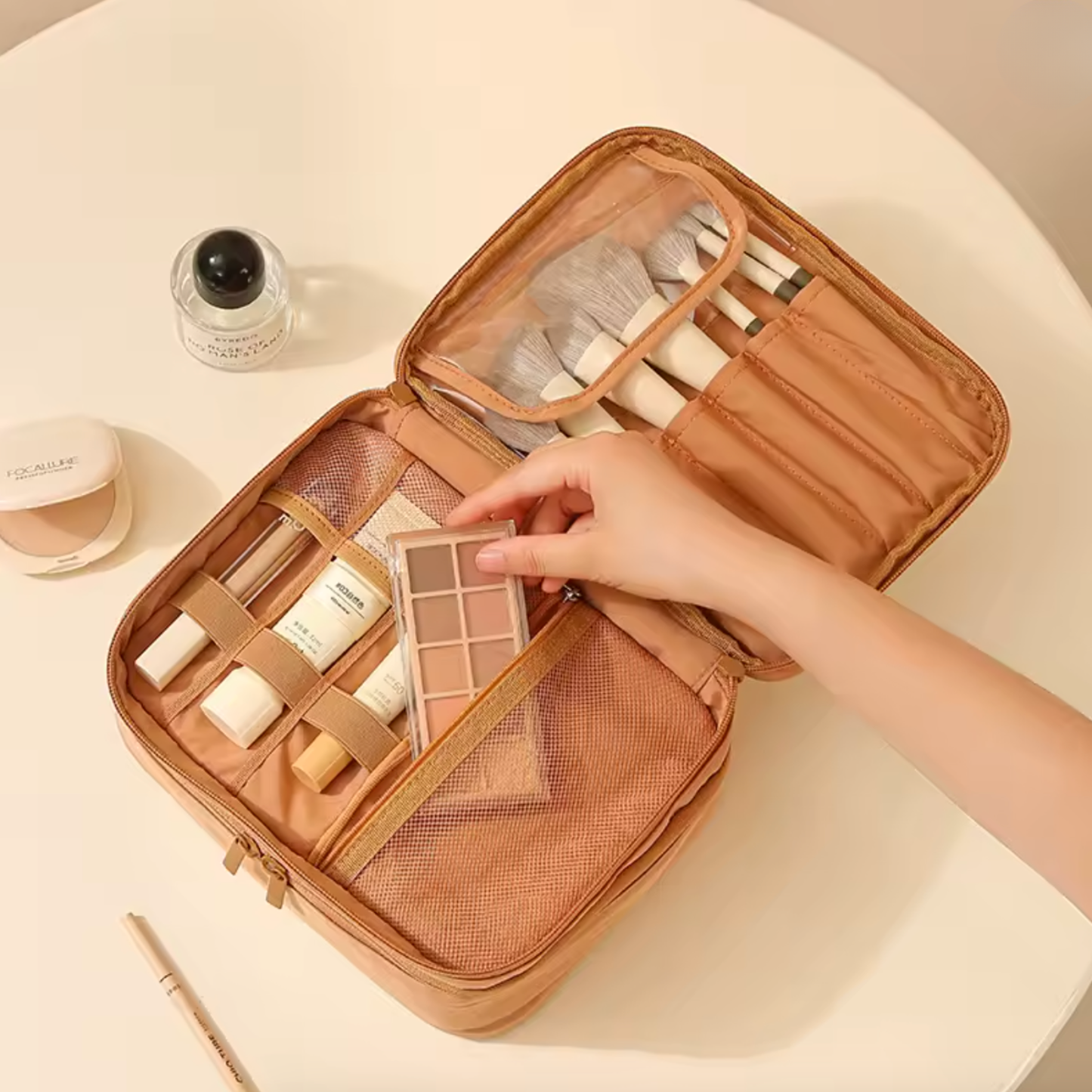 LumiTravel | Dubbellaagse Make-uptas